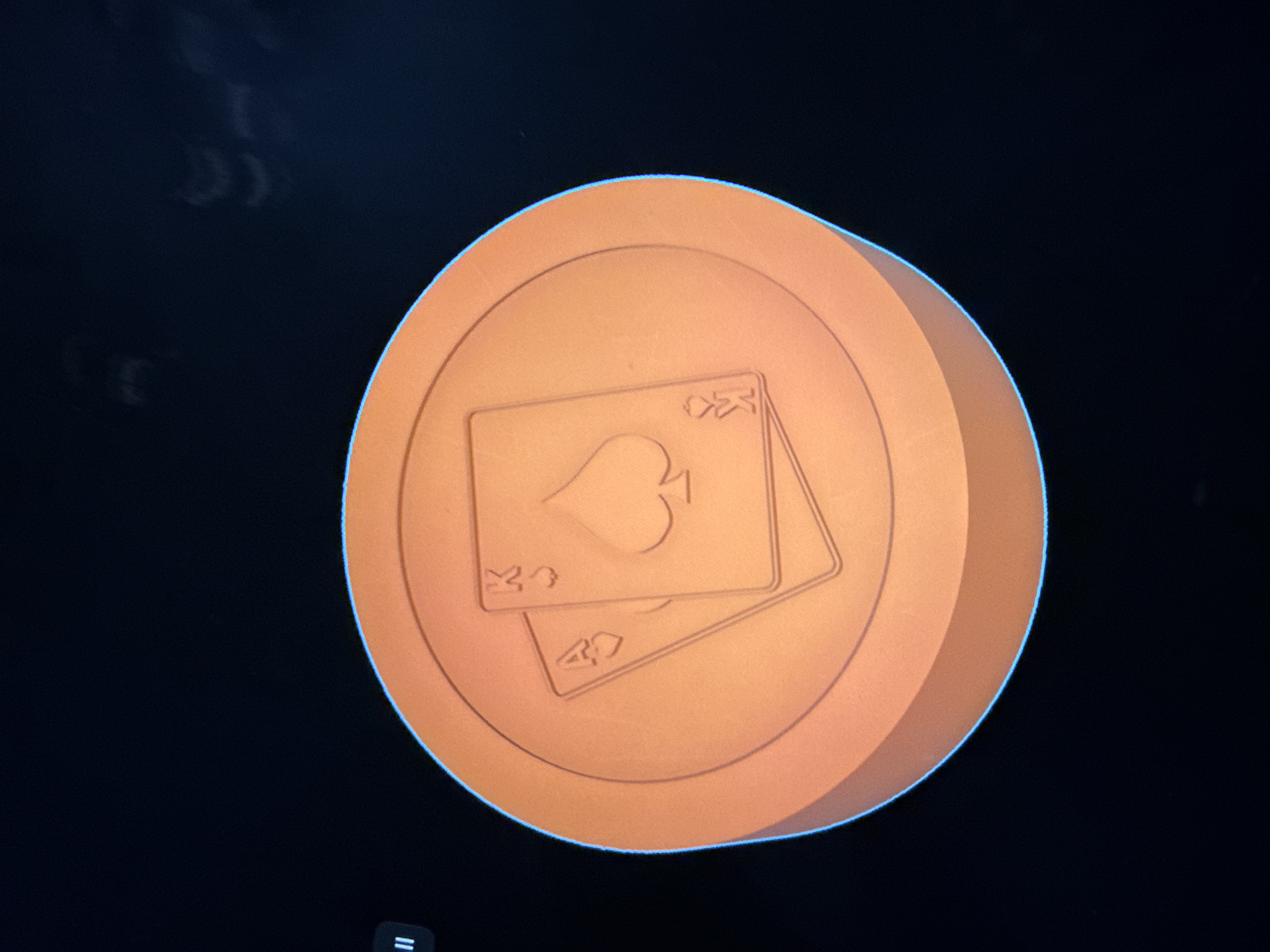 Poker Card Weight – King and ace