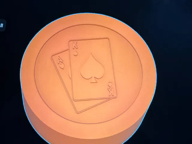 Poker Card Weight – King and ace