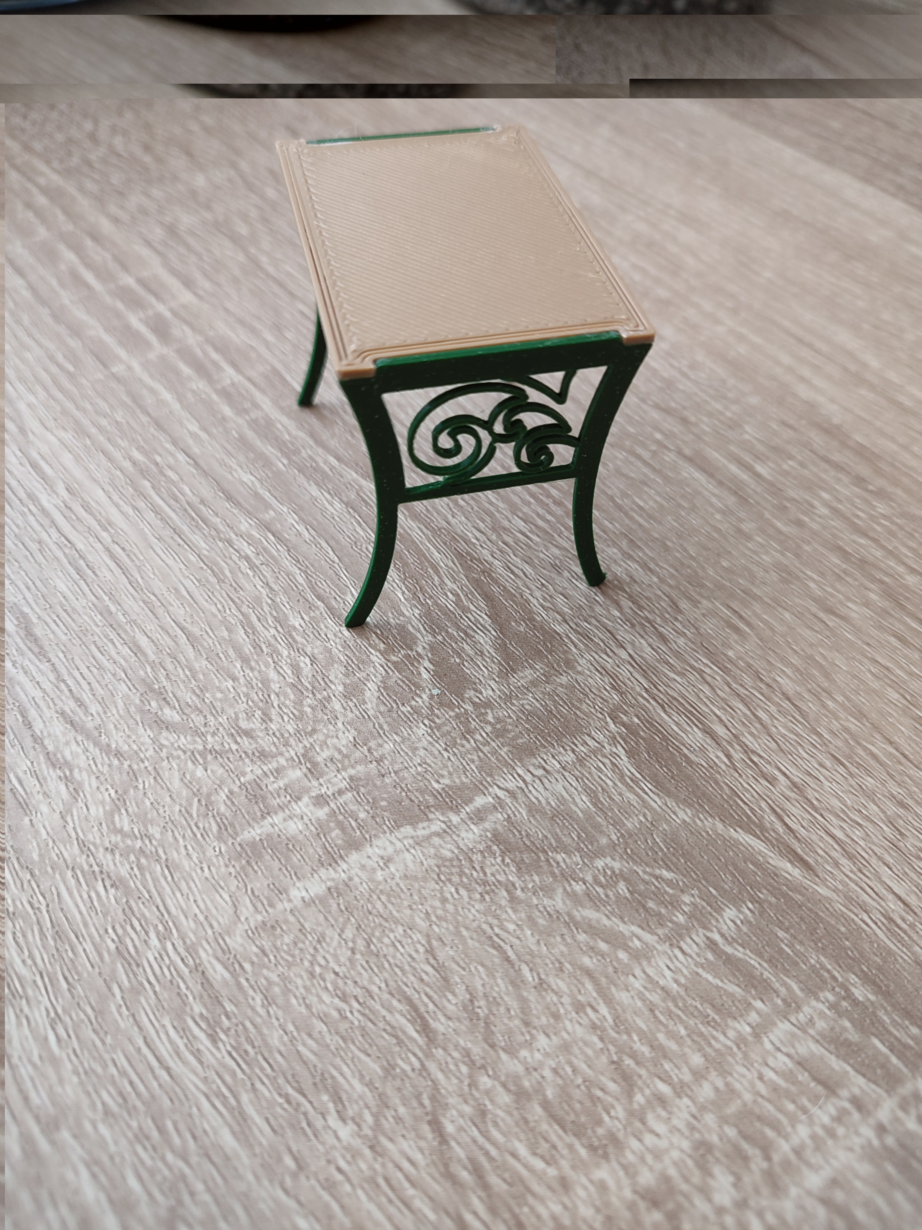 Beautiful miniature table diorama