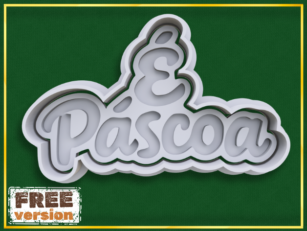 Easter Phrase Cookie Cutter