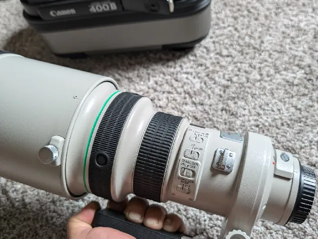 Canon 400mm DO IS L lens foot extender
