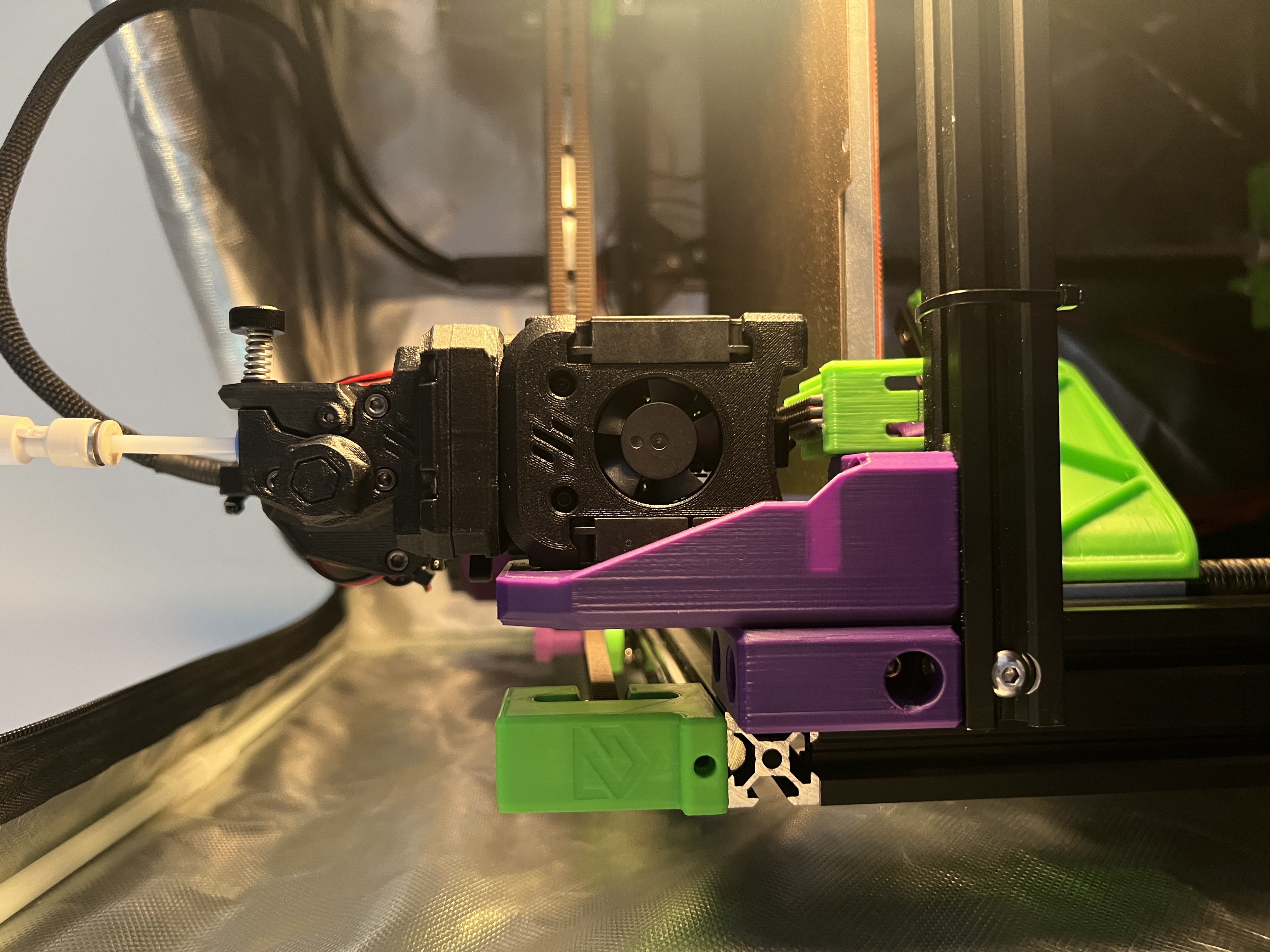 MadMax Dock Front Extrusion Relocation Bracket – 20mm Forward / 44.5mm Down For Mercury One / Ender 5 Frames