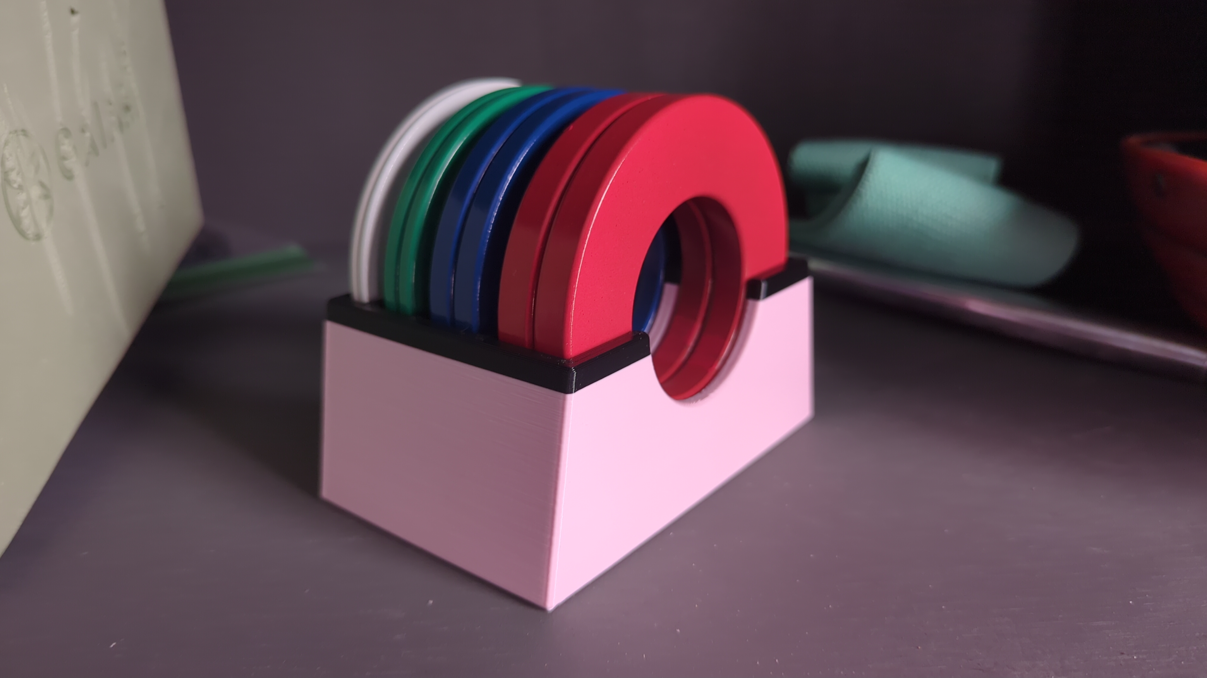 Fractional weight stand