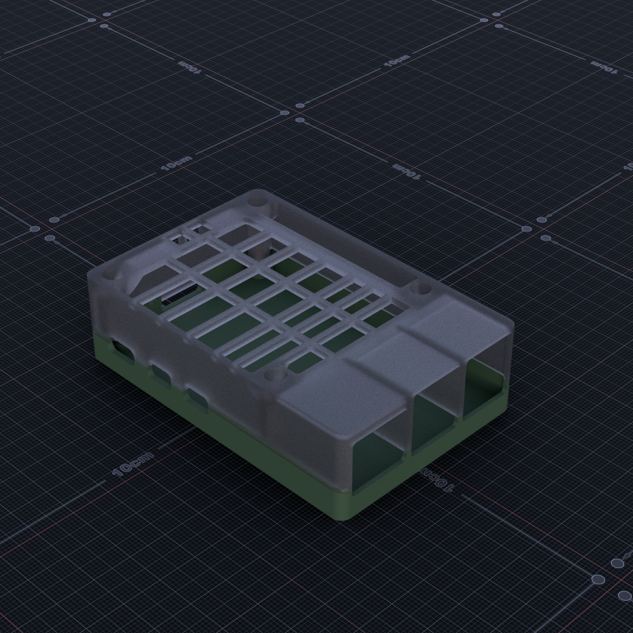 Miniatura 2 do modelo 3D Raspberry Pi 5 Case (Basic)