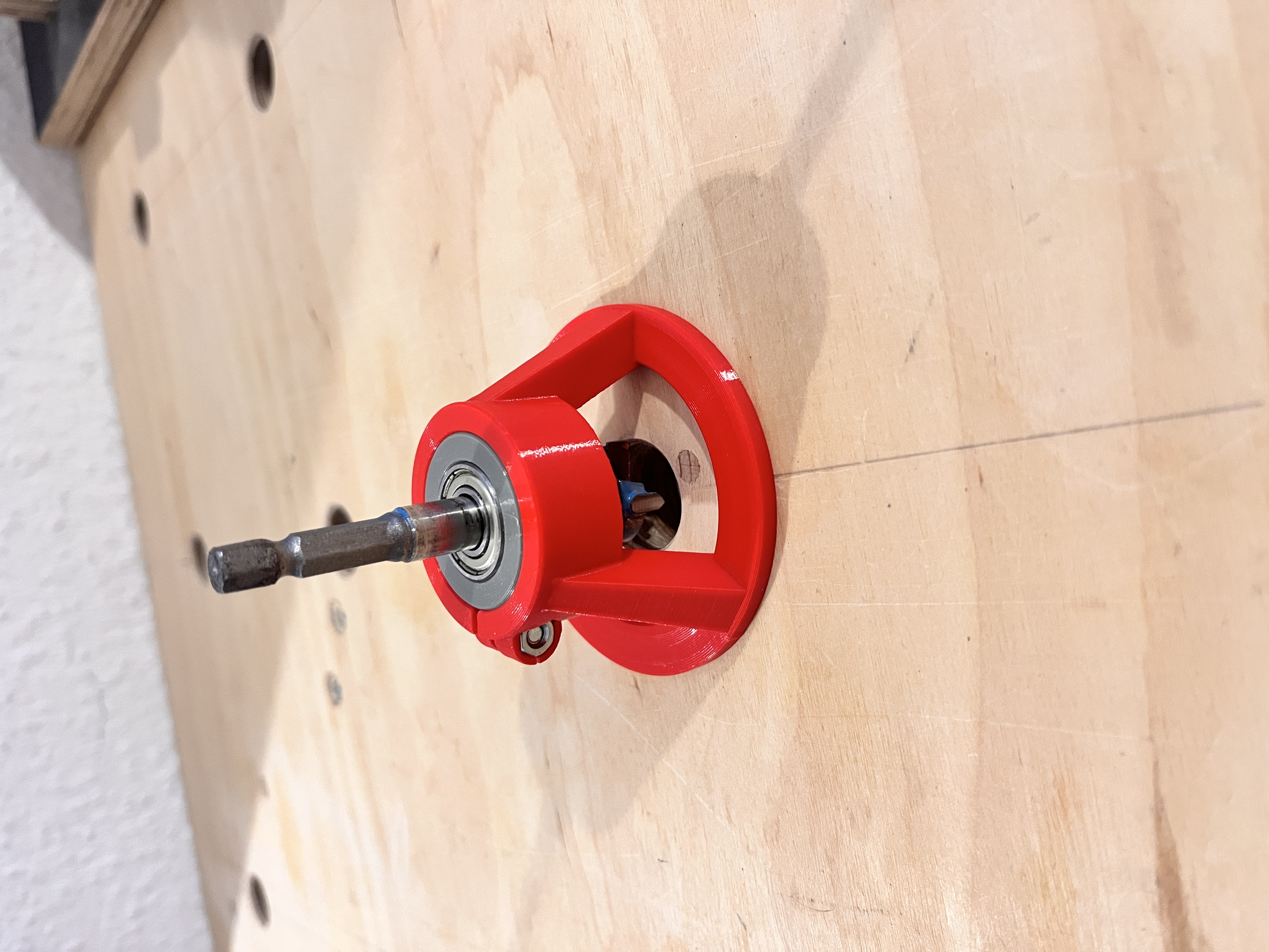 Vertical drill jig with interchangeable inserts