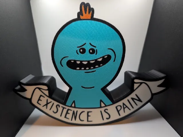 Mr. Meeseeks Light Box – “Existence is Pain!”