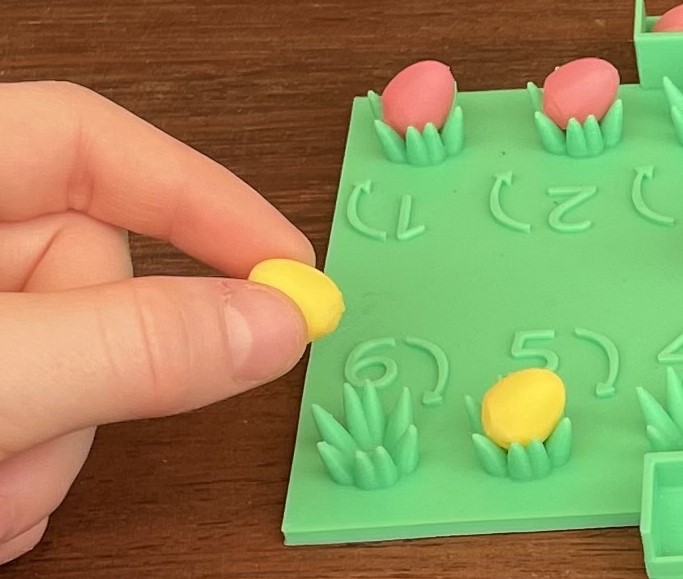 Miniatura 2 do modelo 3D Easter egg hunt board game