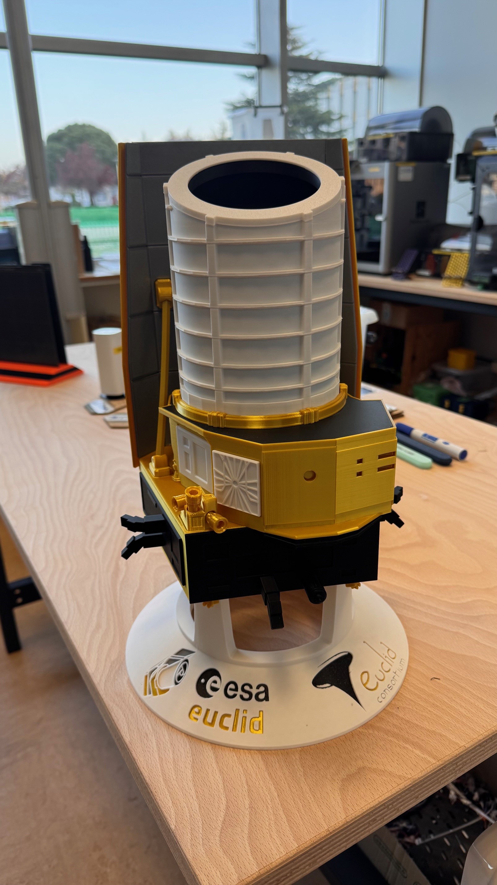 Euclid satellite by Euclid Consortium 3D model