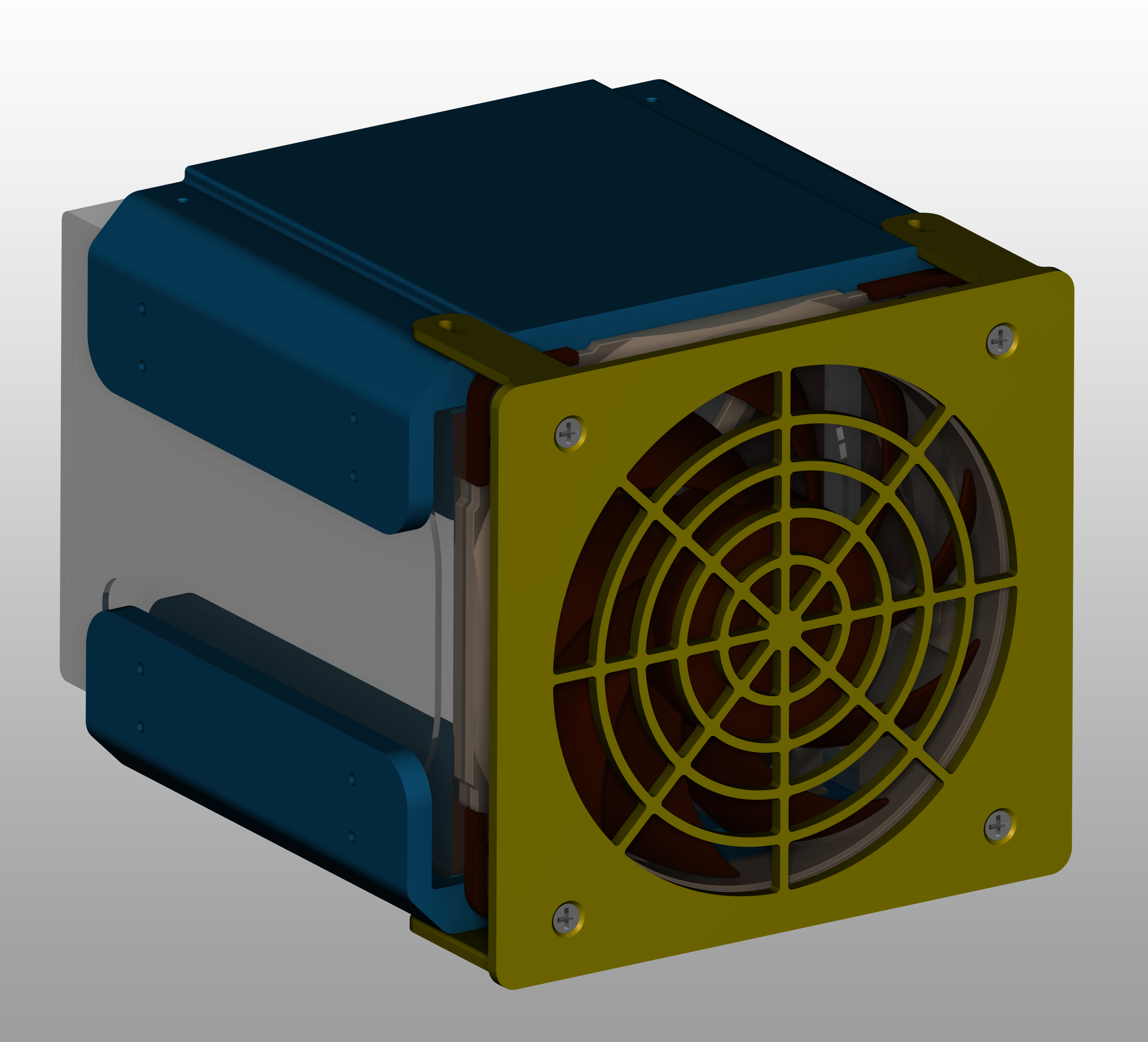 3,5" HDD cage for 3x5,25" bays