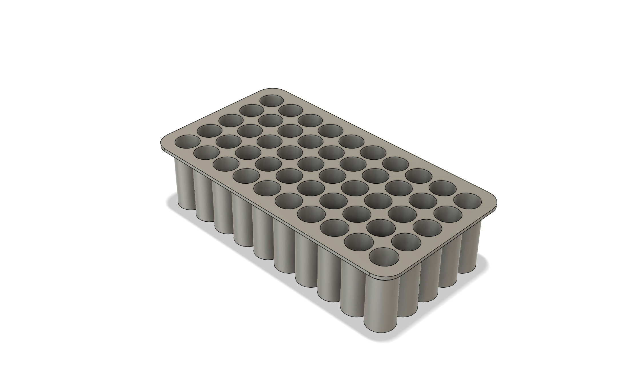Miniatura 4 do modelo 3D Ammo Insert for SnapLock boxes (parametric)