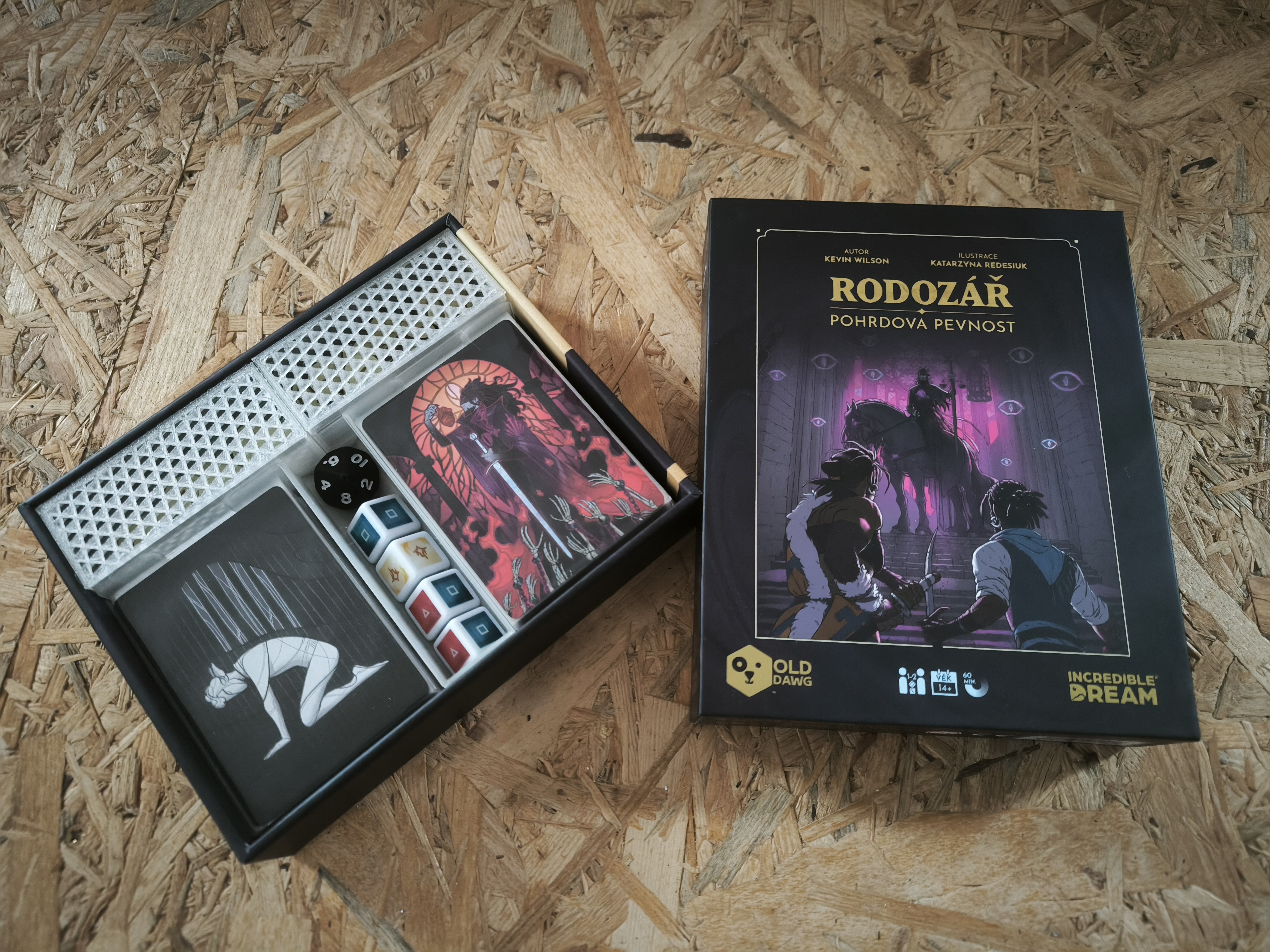 Rodozář (Kinfire Delve) - Insert