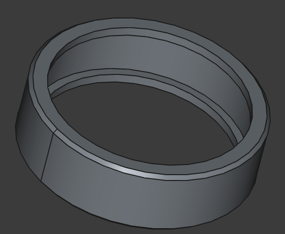 Roulement paramétrique pour FreeCAD sans billes