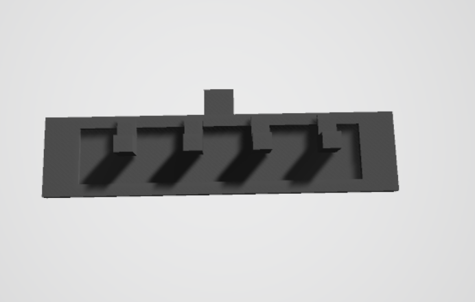Miniatura 2 do modelo 3D Simple Key Rack