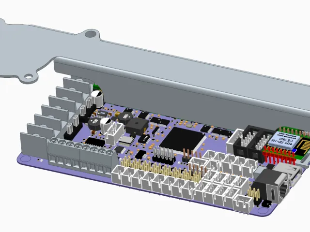 Air duct for Octopus Pro drivers cooling