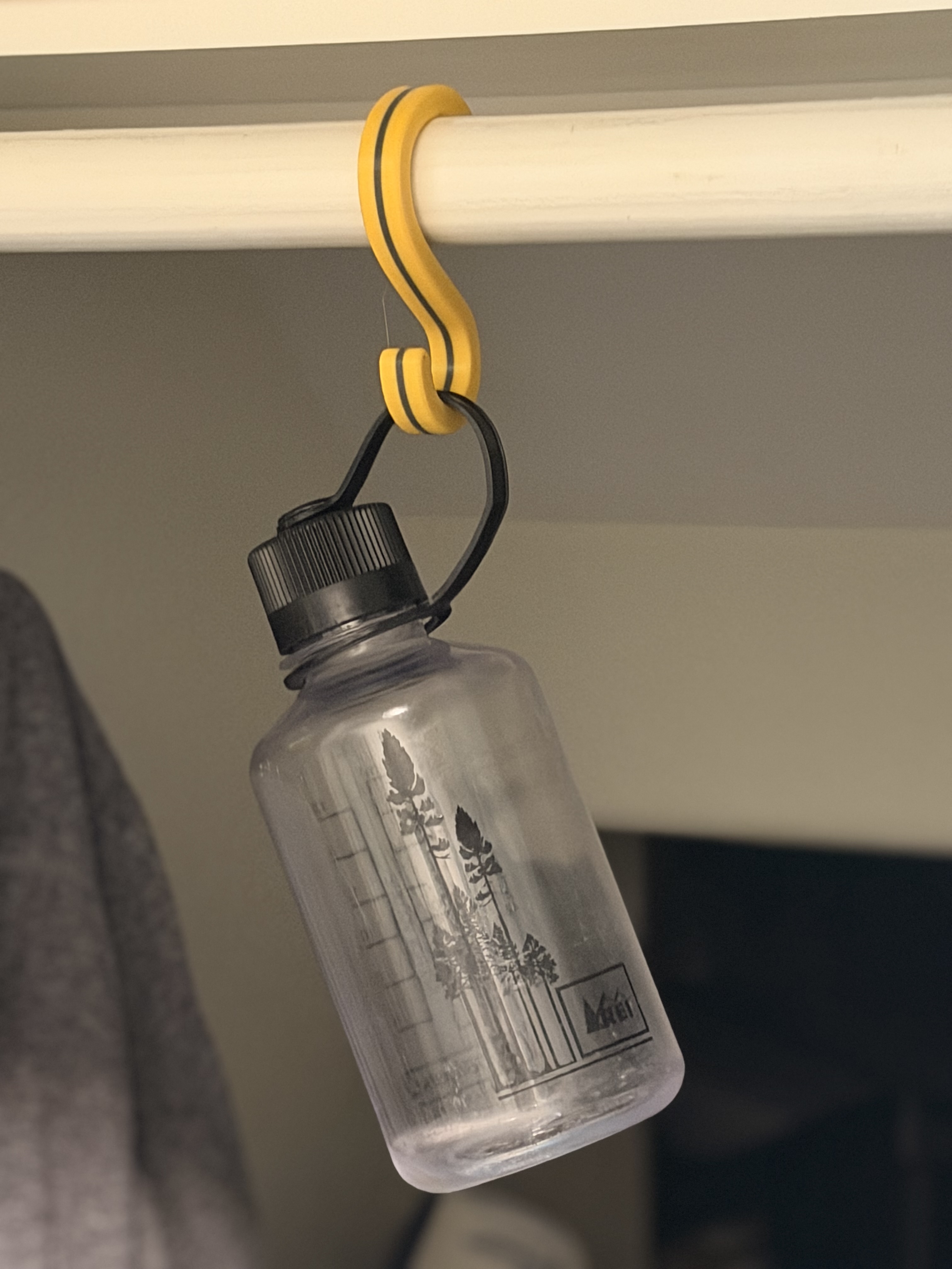 Heavy-Duty S-Hook with smaller bottom hook