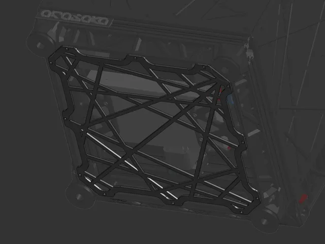 VIRTU E3 alternative printable bottom panel