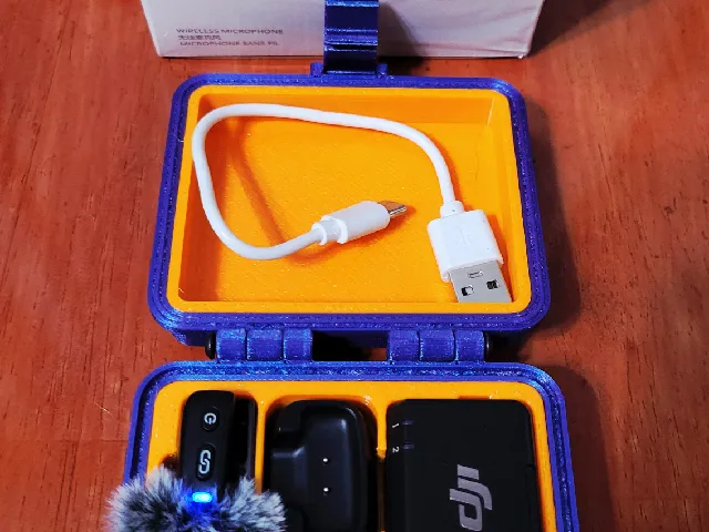 DJI Mic Mini Dual Two Mic Holder Case