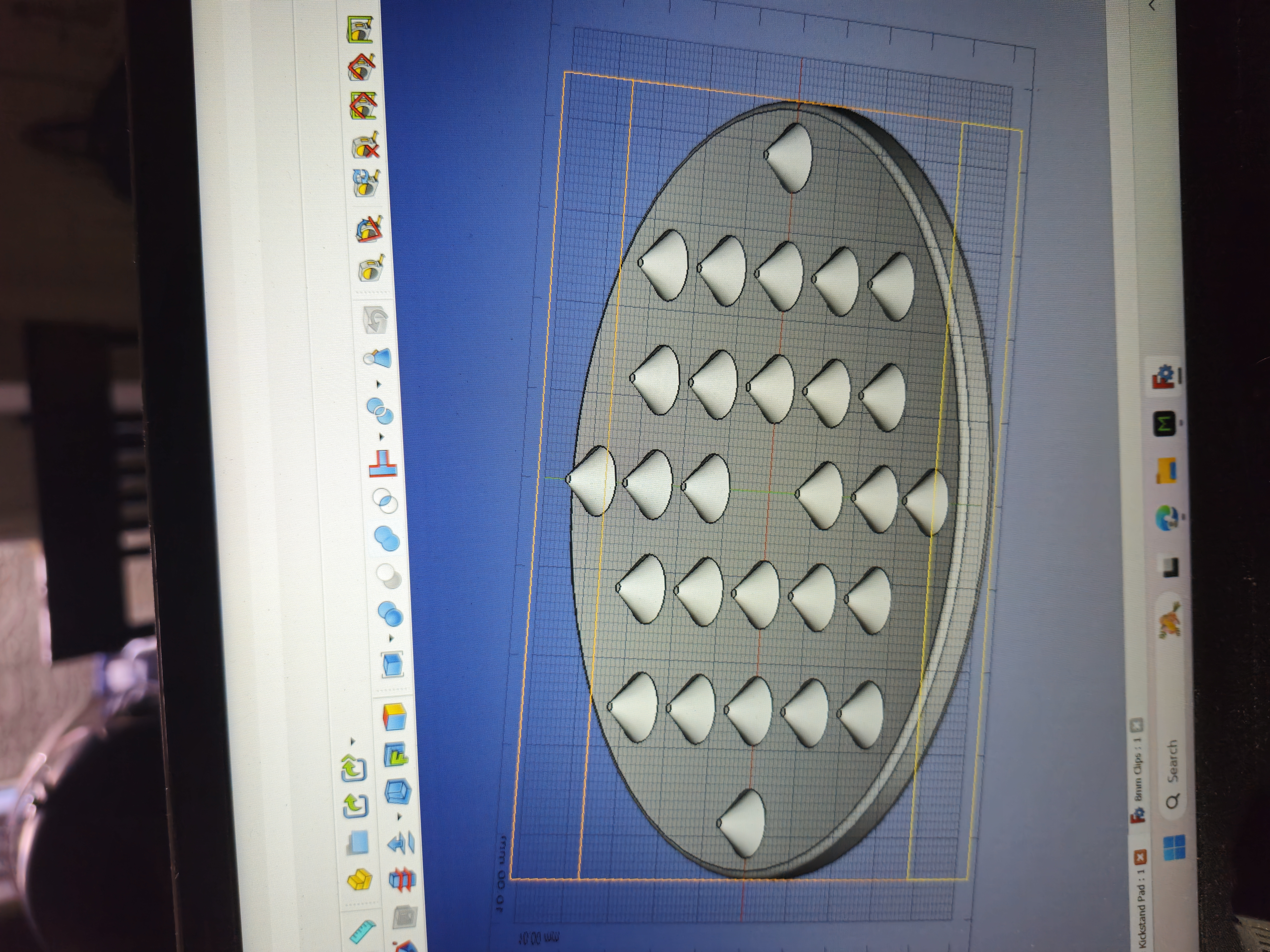 Miniatura 2 do modelo 3D Motorcycle Kickstand Pad