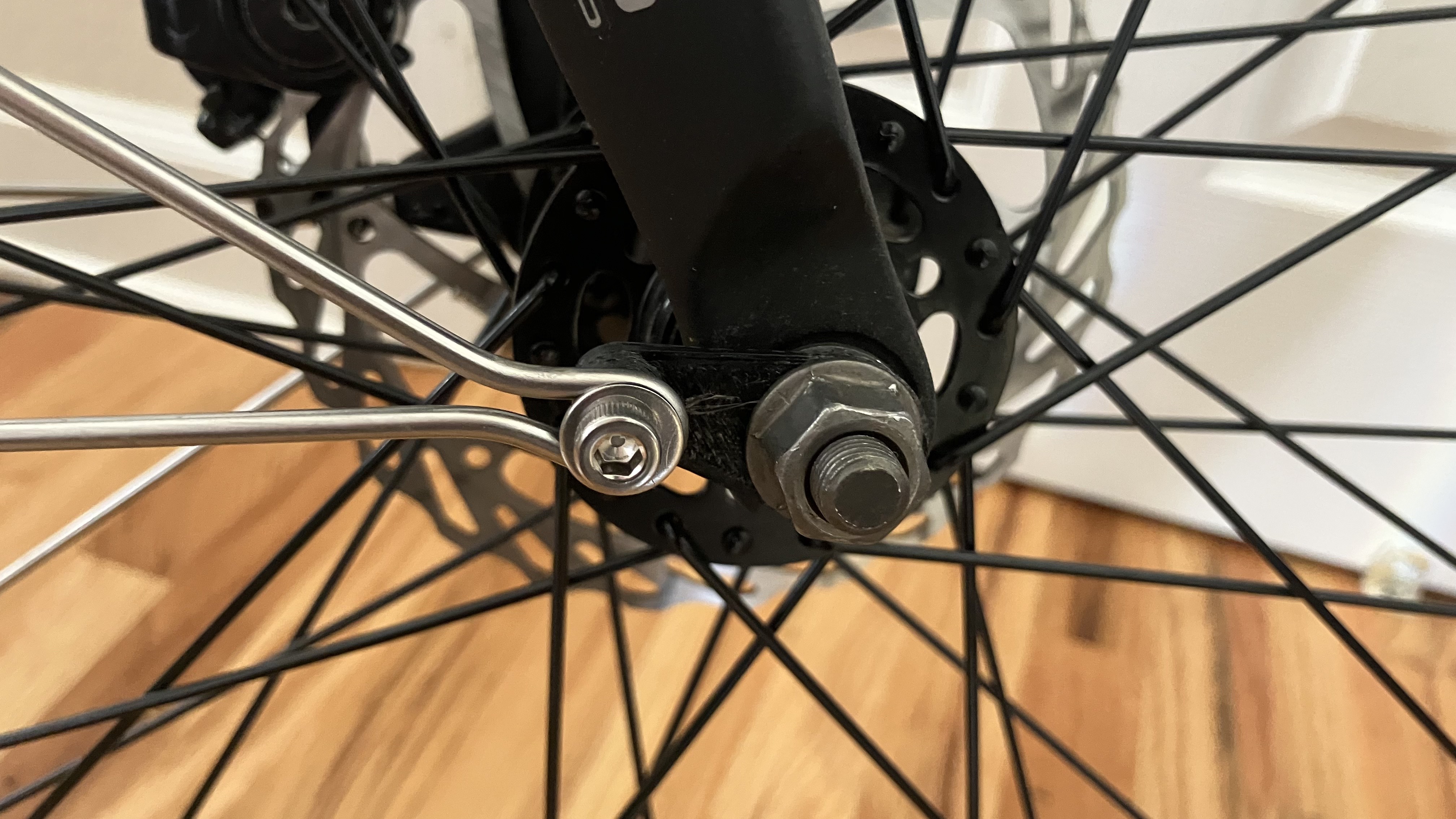 10mm Bike Solid Axle Fender Adapter