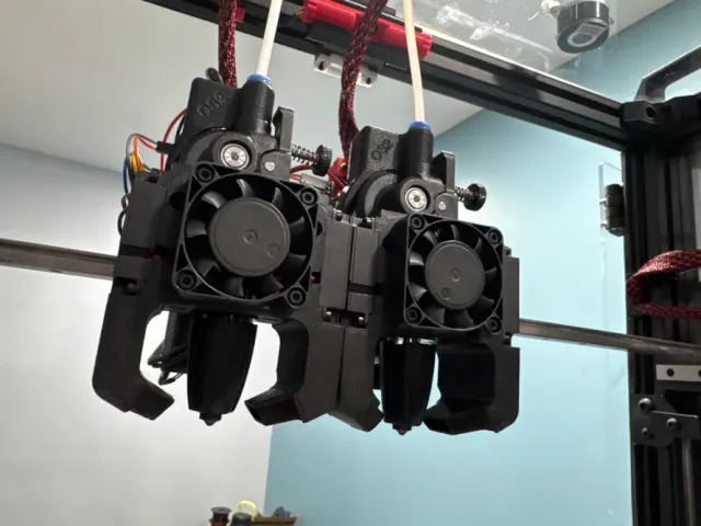 Formbot3d XplorerRapido UHF Hotend Ducts and Ooze Arm Mods