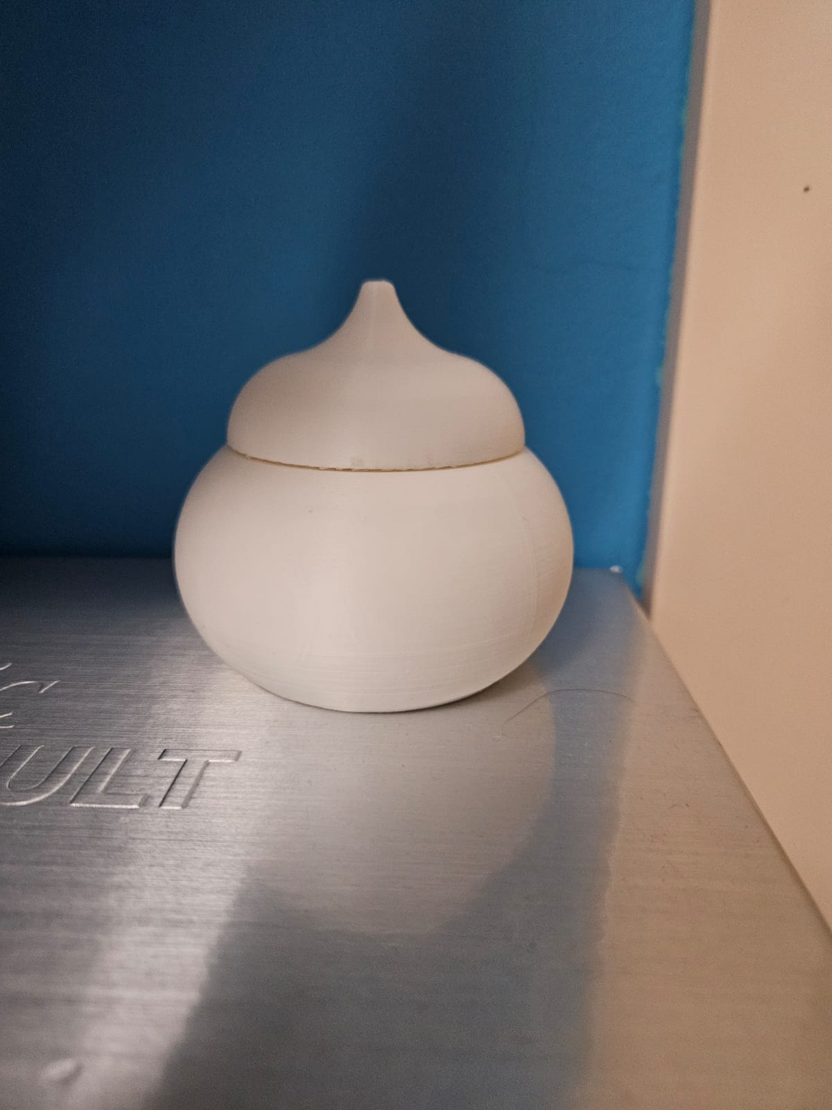 Modern Threaded Storage Container - Sleek & Secure!
