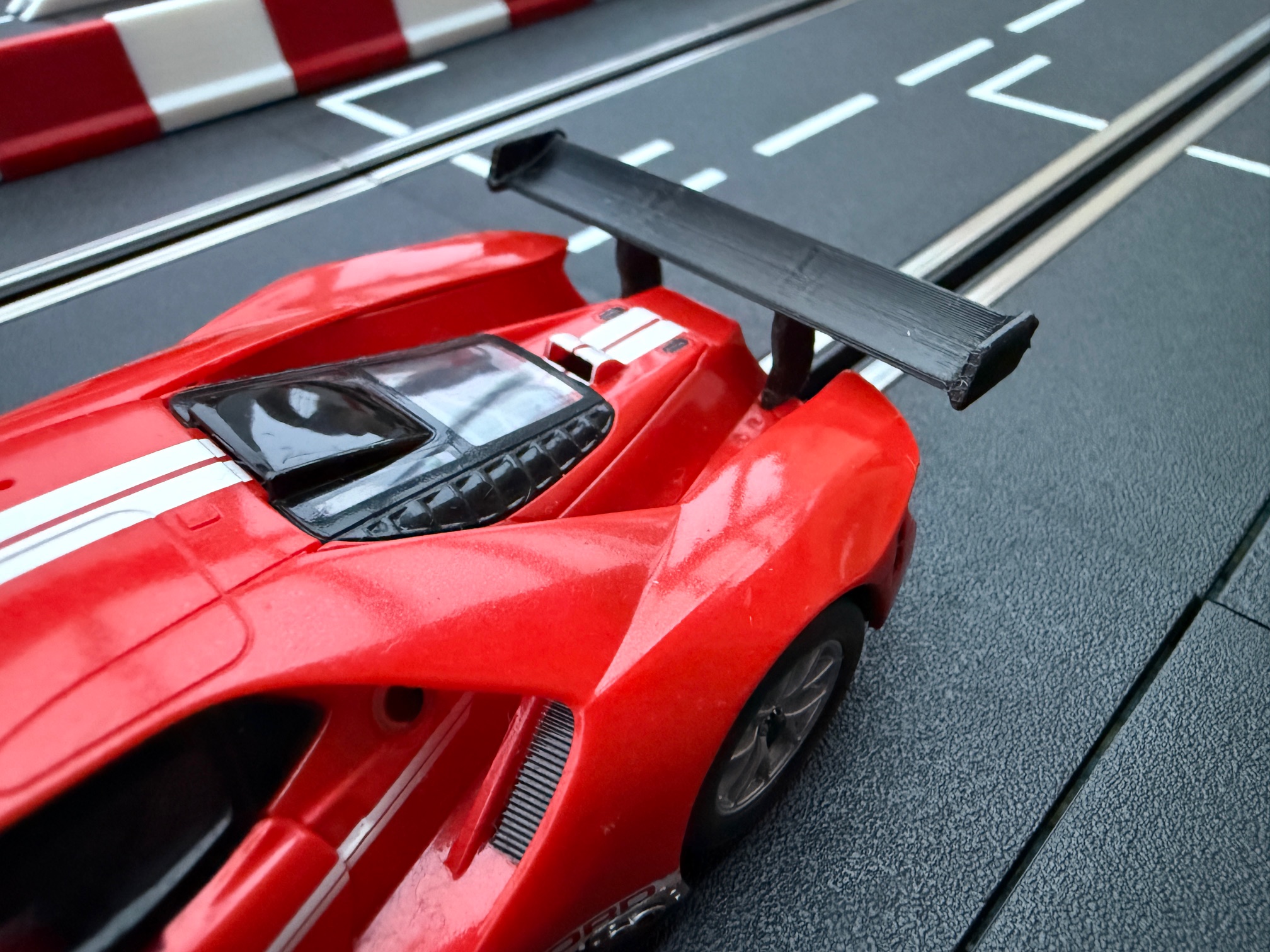 Carrera 132 Ford GT Race Car Rear Wing / Spoiler / Heckspoiler 1:32 Slotcar