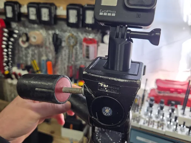 GoPro Mount for tripod using M5 Heat Sink