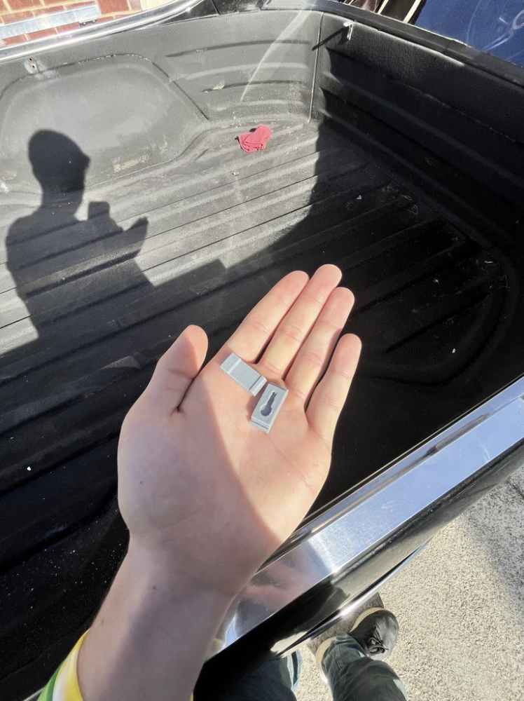 El Camino SS Upper Chrome Lining Clip