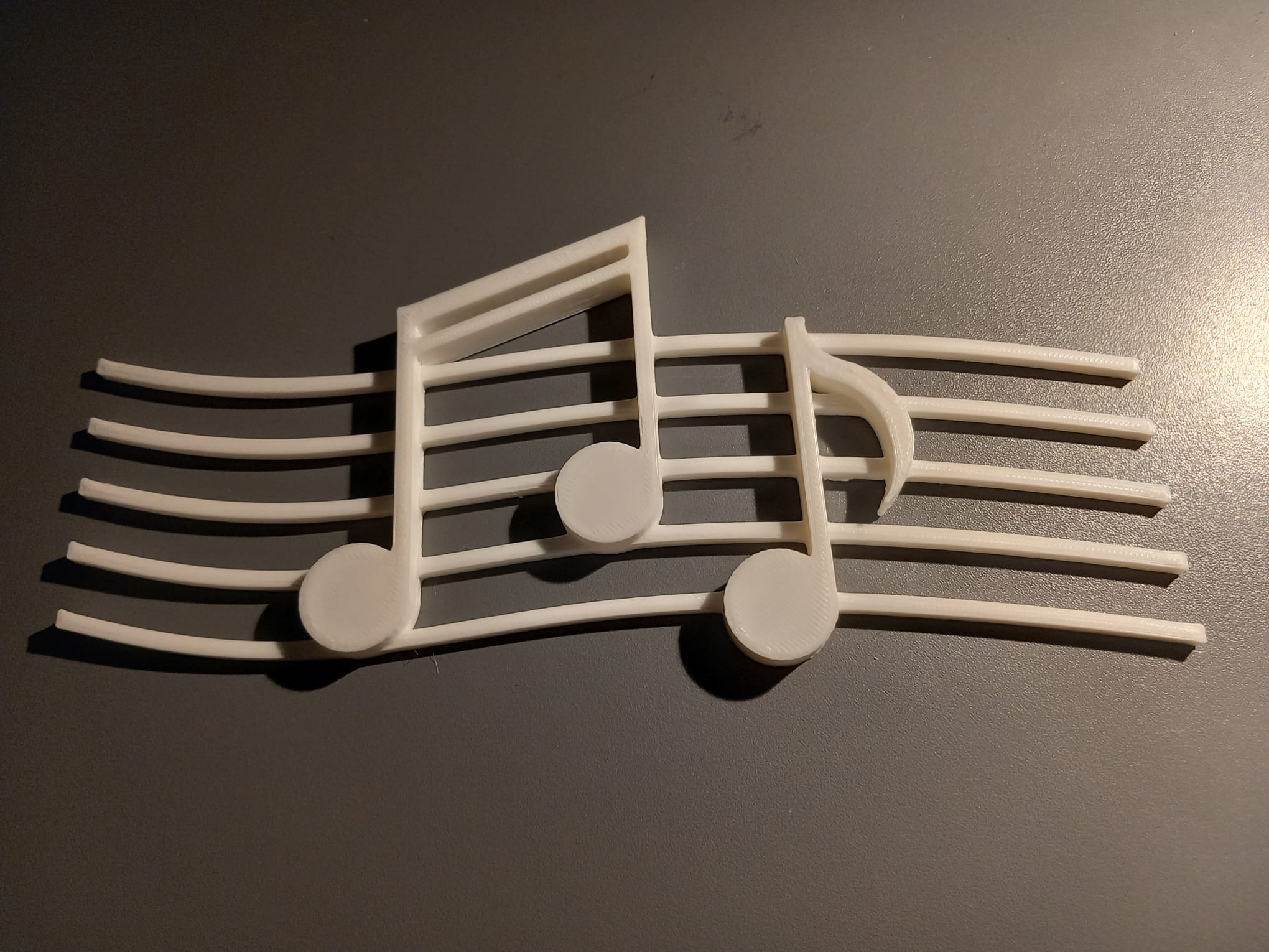 music notes wall-art