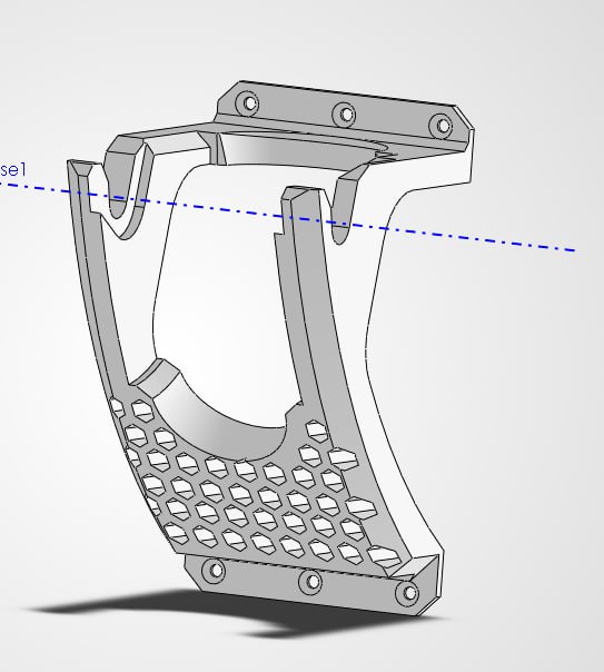 Wall Mount for Niu KQI 200f Scooter (Front Wheel Holder) / E-Roller Wandhalterung