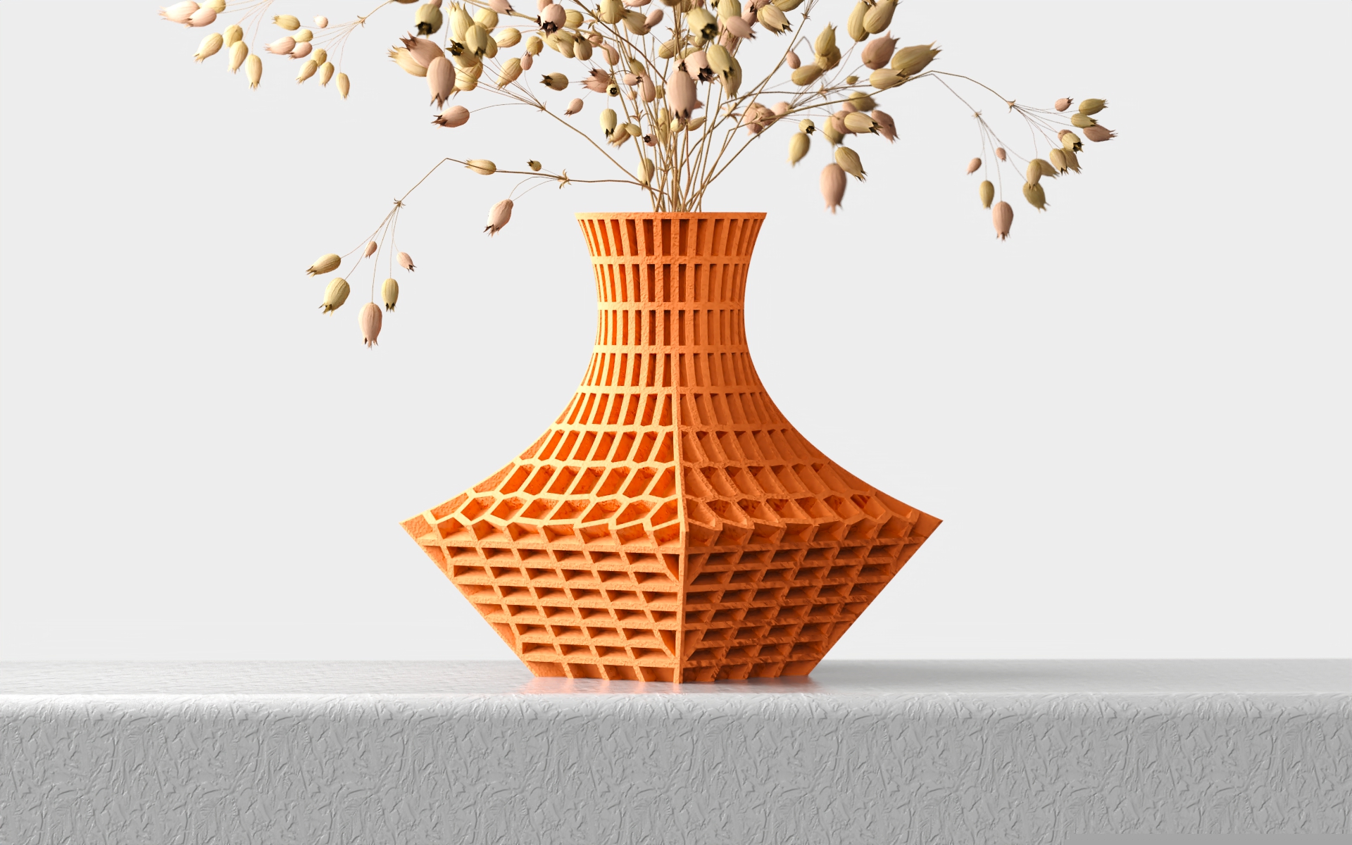 The Juve Vase, Modern and Unique Home Decor for Dried and Preserved Flowers