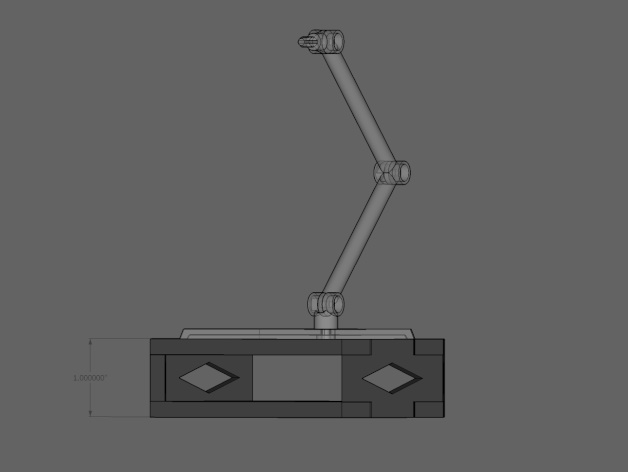 Miniatura 2 do modelo 3D Display Riser for figma