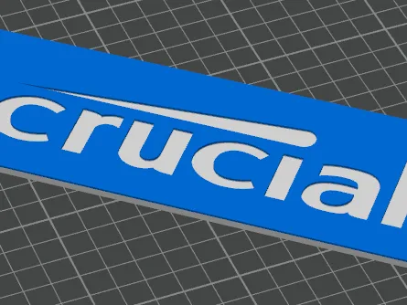 Crucial logo for office \ workshop
