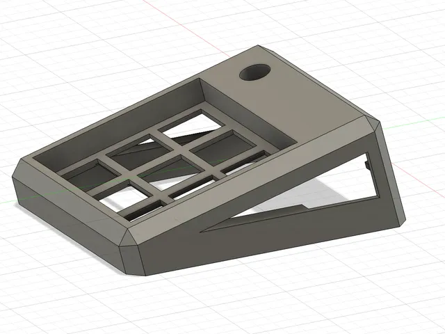 9x9 custom macropad case and accessories.