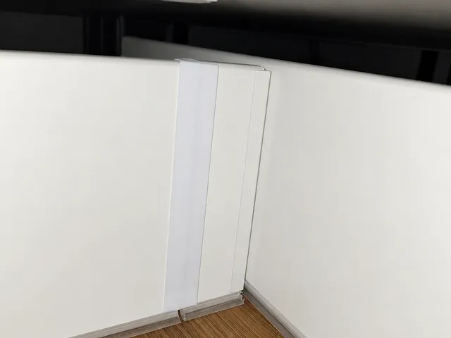 Connector for strips under kitchen cabinets