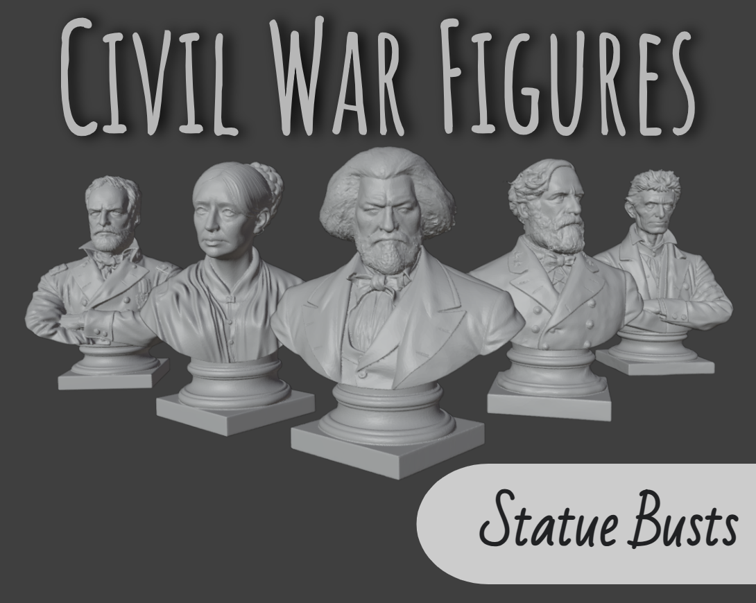 Civil War Figure Busts