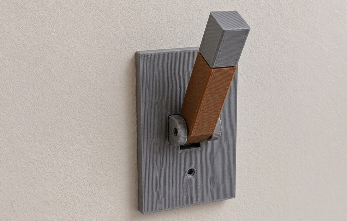 Light Switch Minecraft Lever (UPDATED)