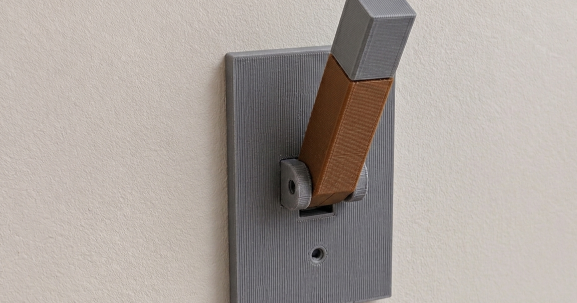 Light Switch Minecraft Lever by ModzTech | Download free STL model ...