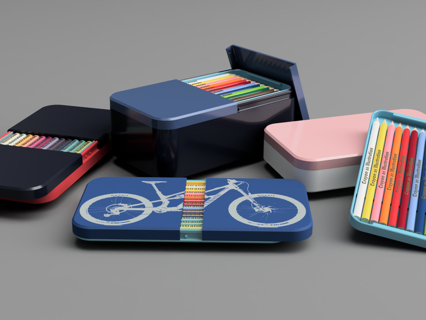 Box for Crayons and Pencils V2