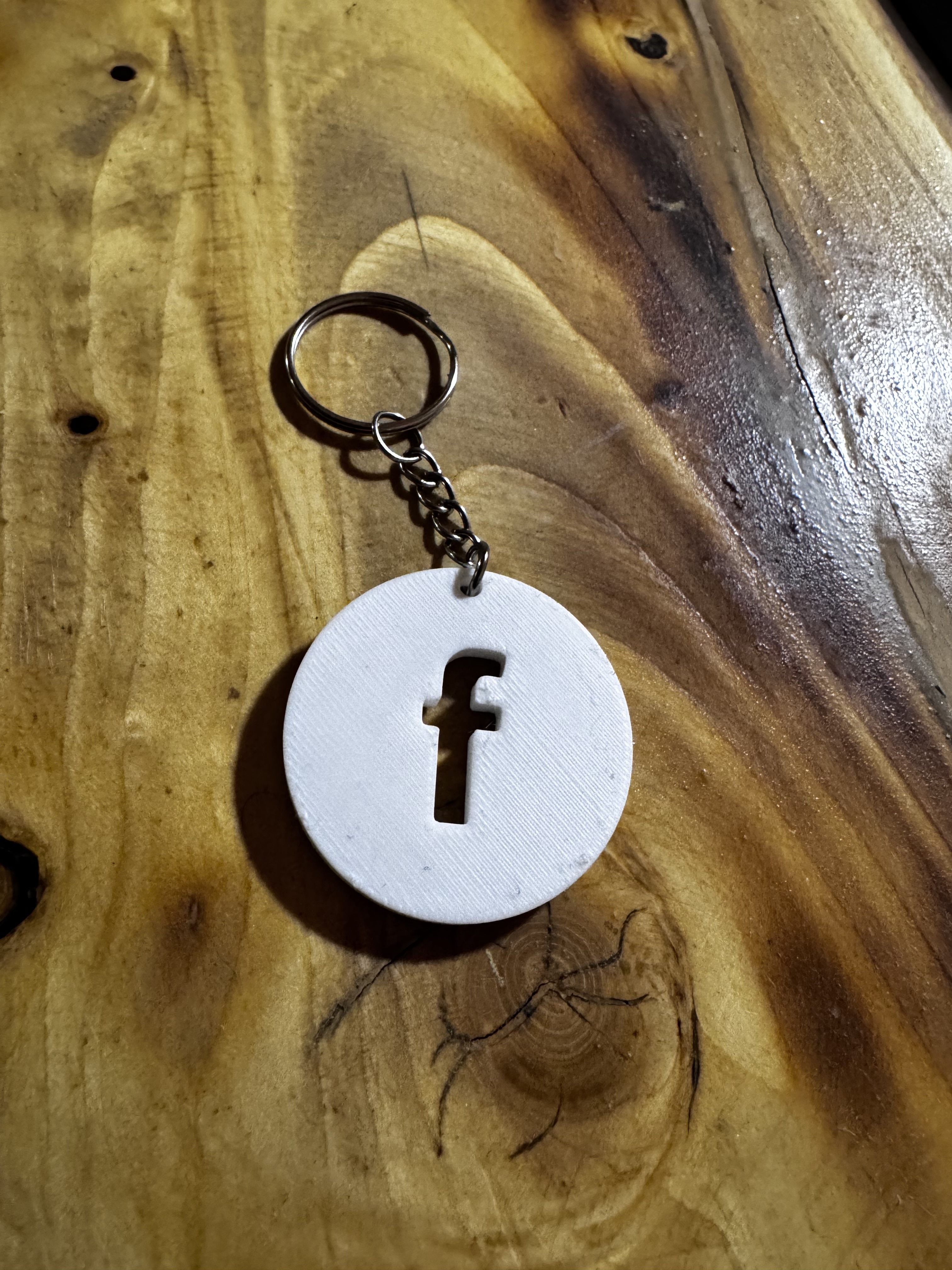 Facebook keychain