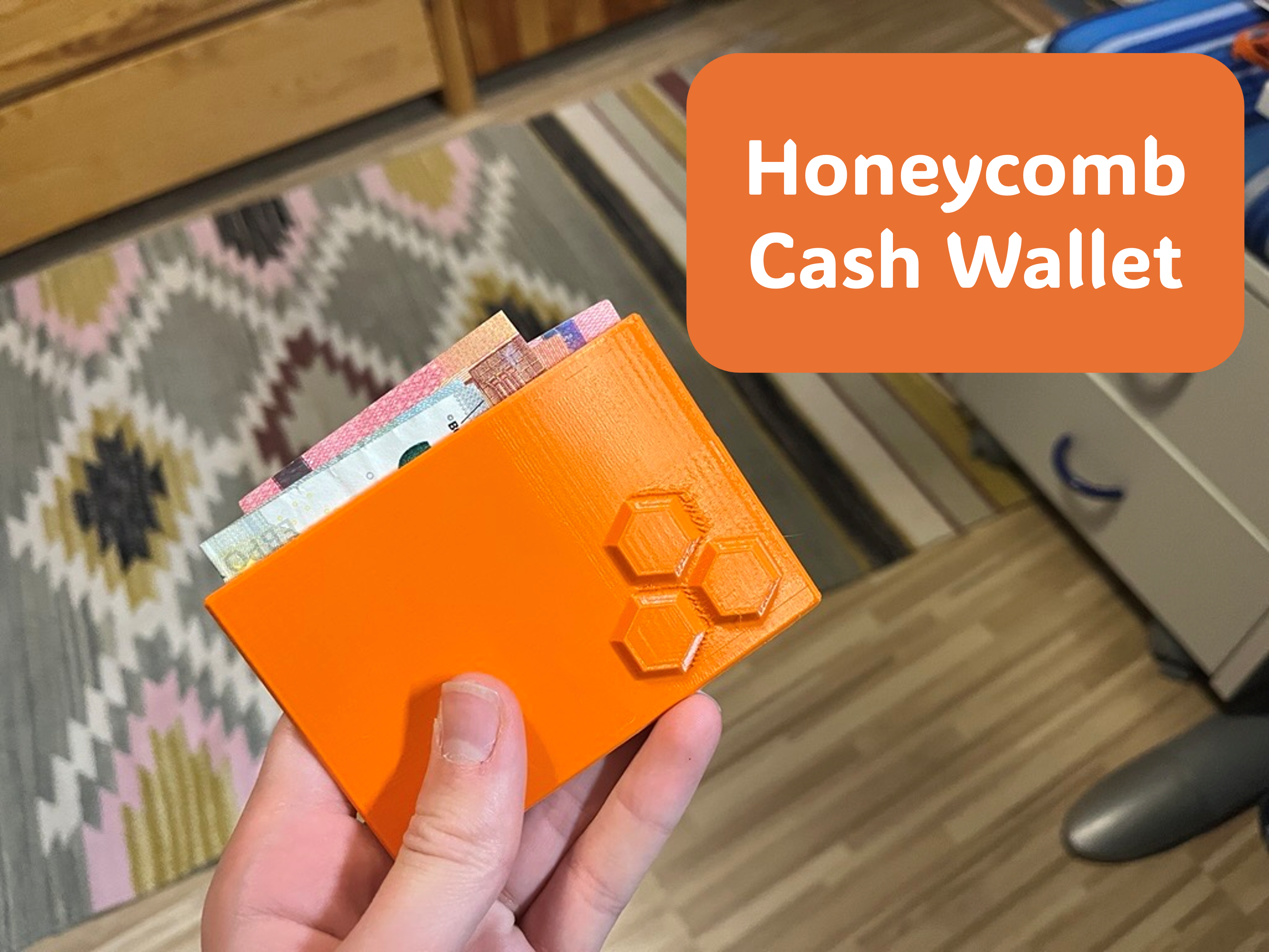 Honeycomb cash wallet