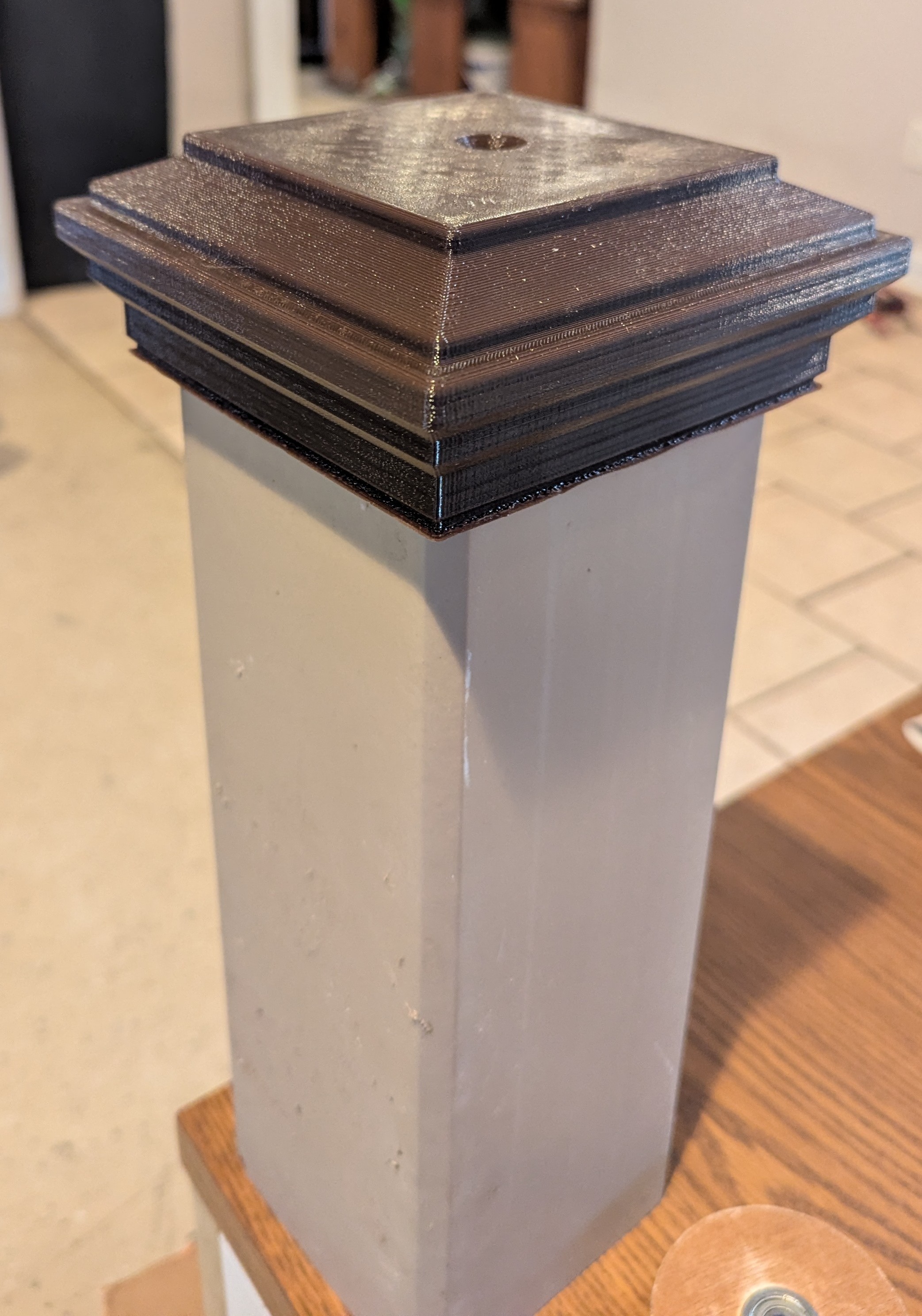 Composite railing 4x4 post cap