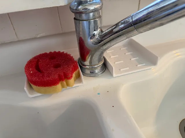 Faucet Sink Caddy - Self Draining