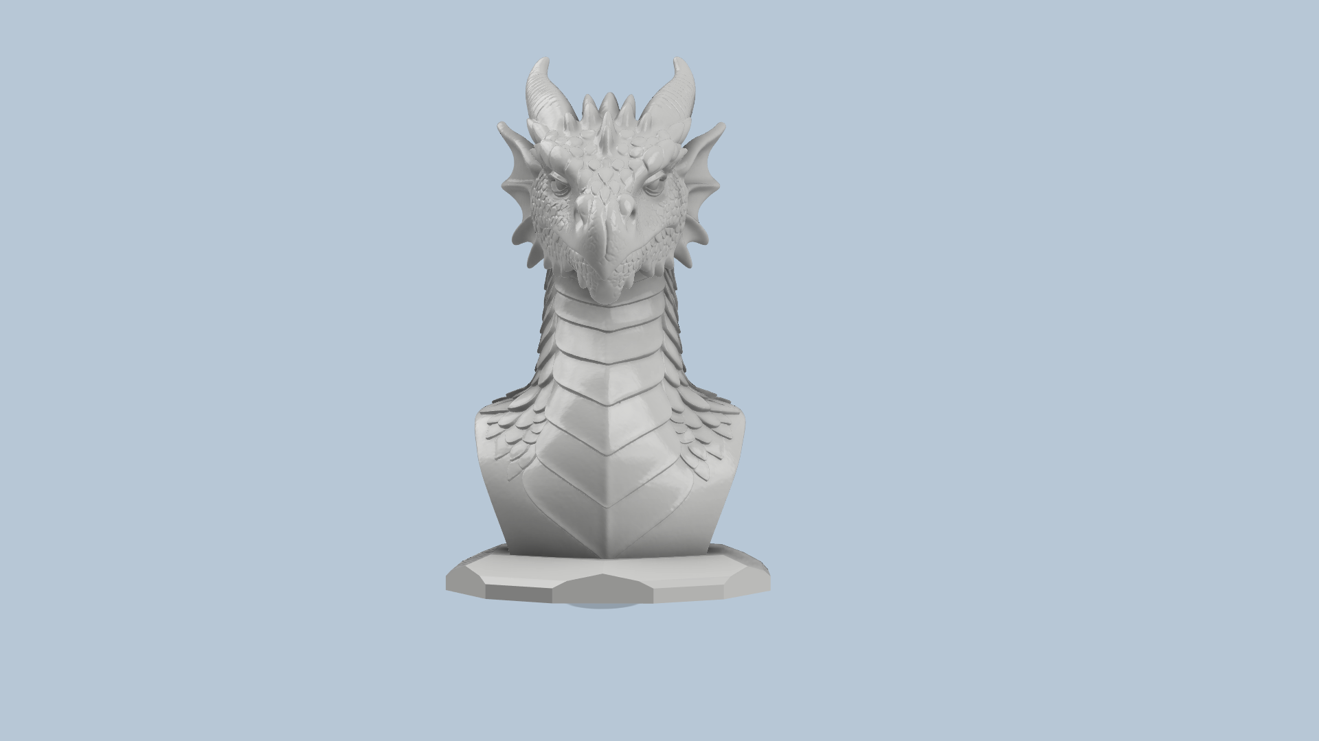 Dragon Bust Hi-Res