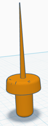 Miniatura 3 do modelo 3D Nerf Tip for Dartboard
