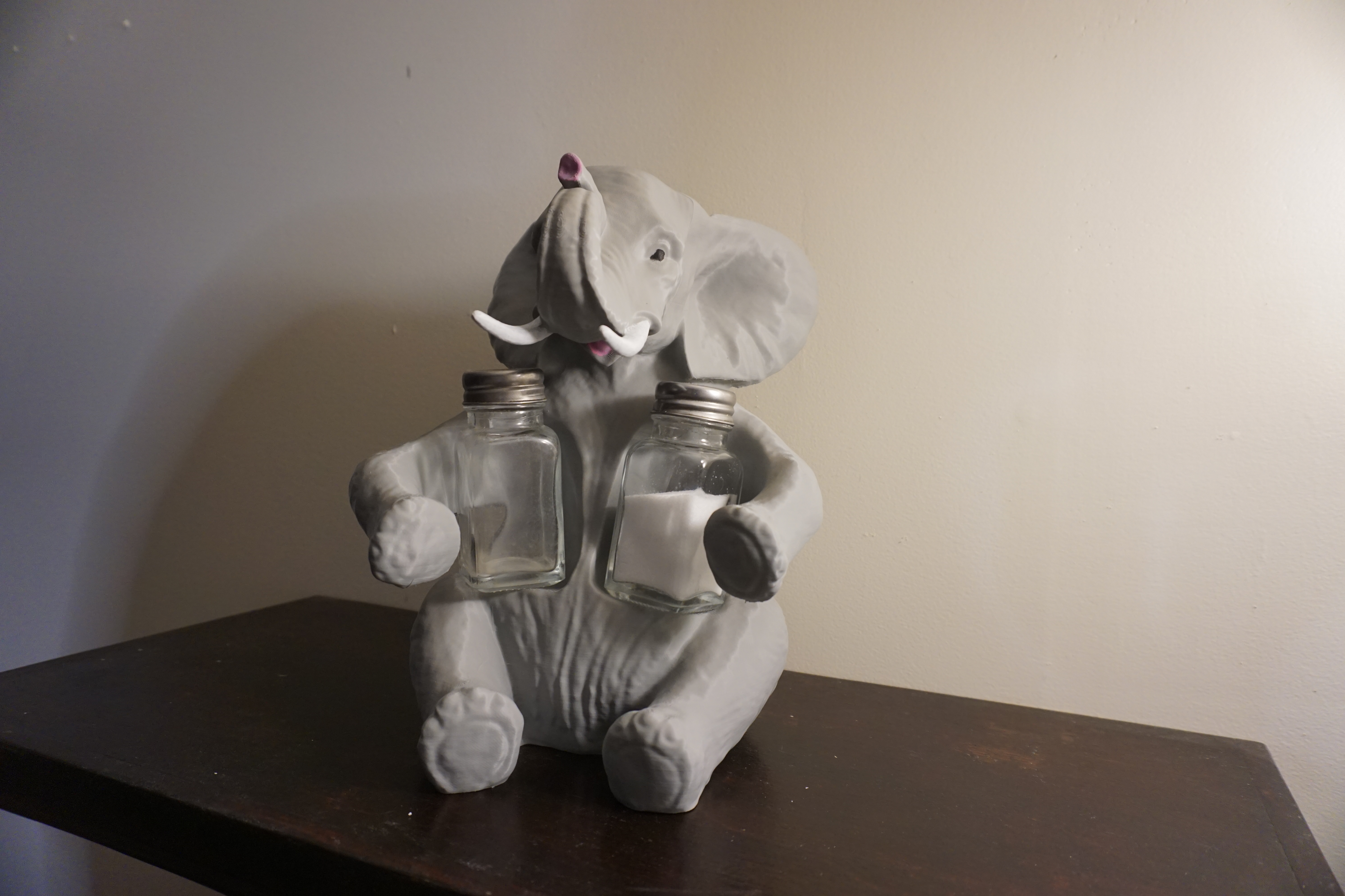 Elephant Salt & Pepper Shaker Holder