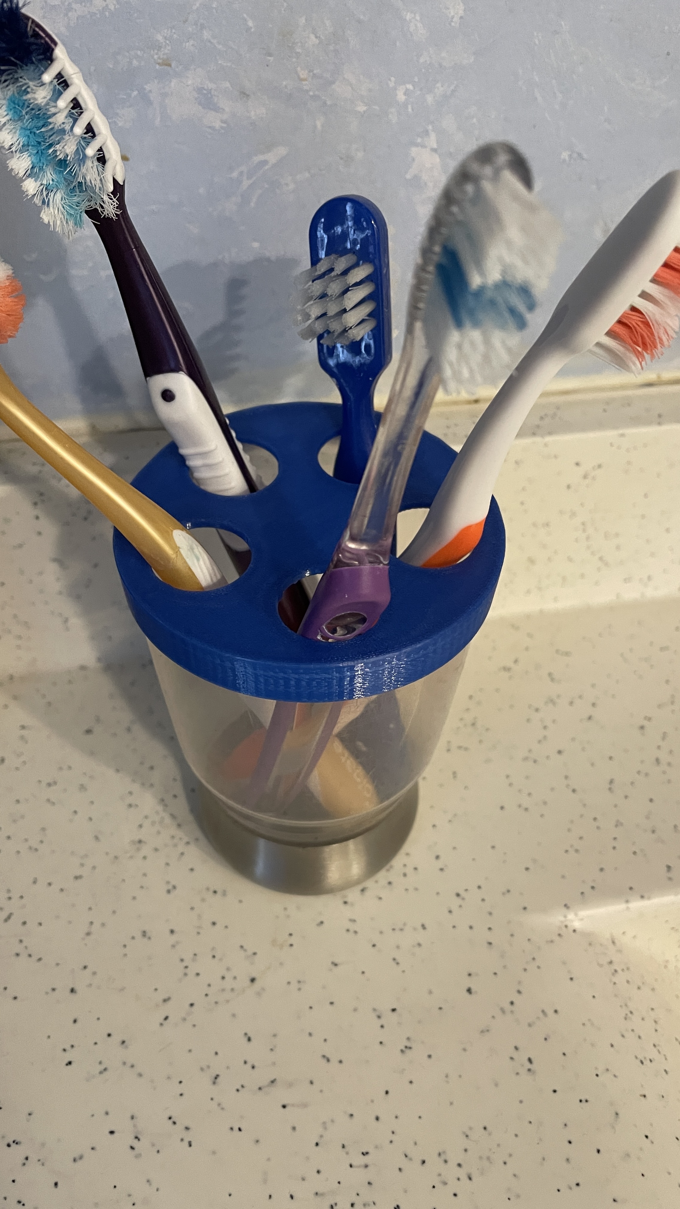 Toothbrush Cup Lid - Parametric