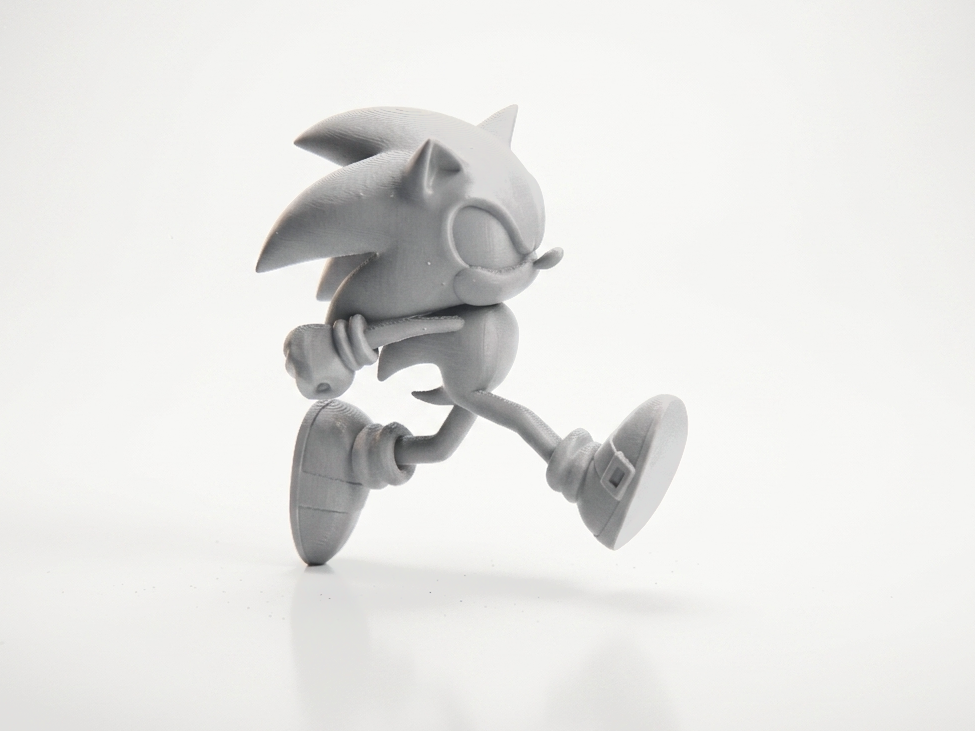 Sonic Hedgehog Gaming Figurine 3D Printable