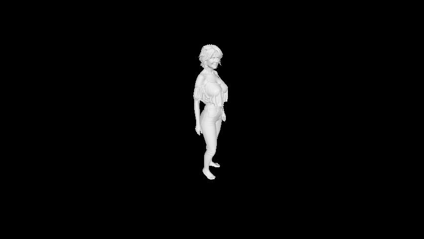 Older Woman with Large Breasts