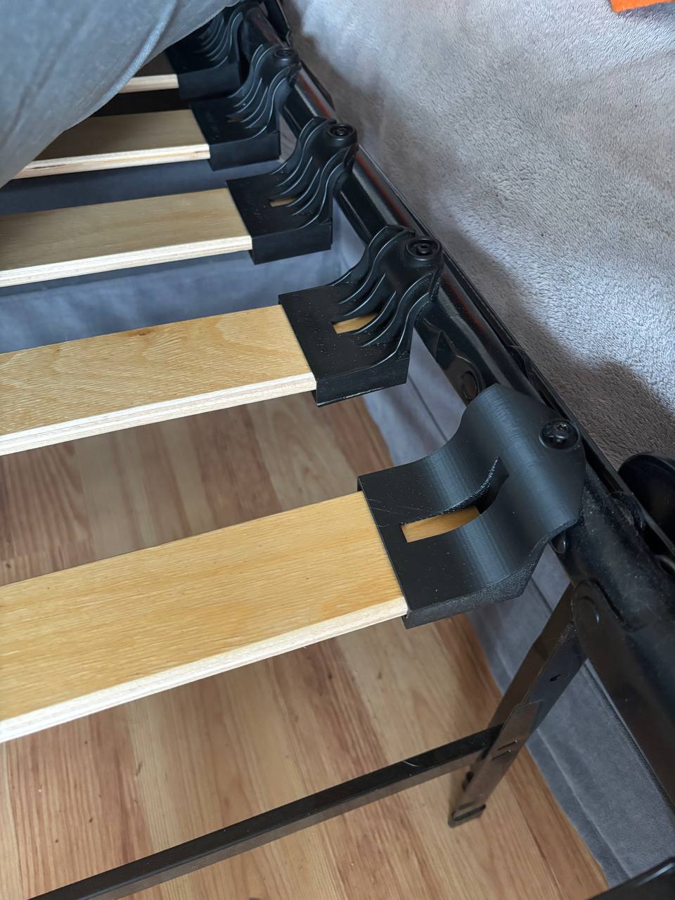 Ikea bed slat mounting bracket
